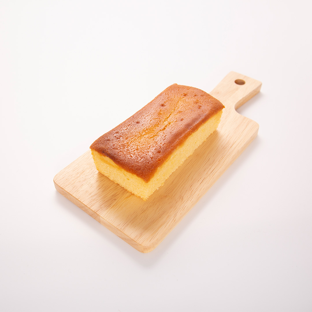 ベイクドケーキ（瀬戸内レモン）盛り付け