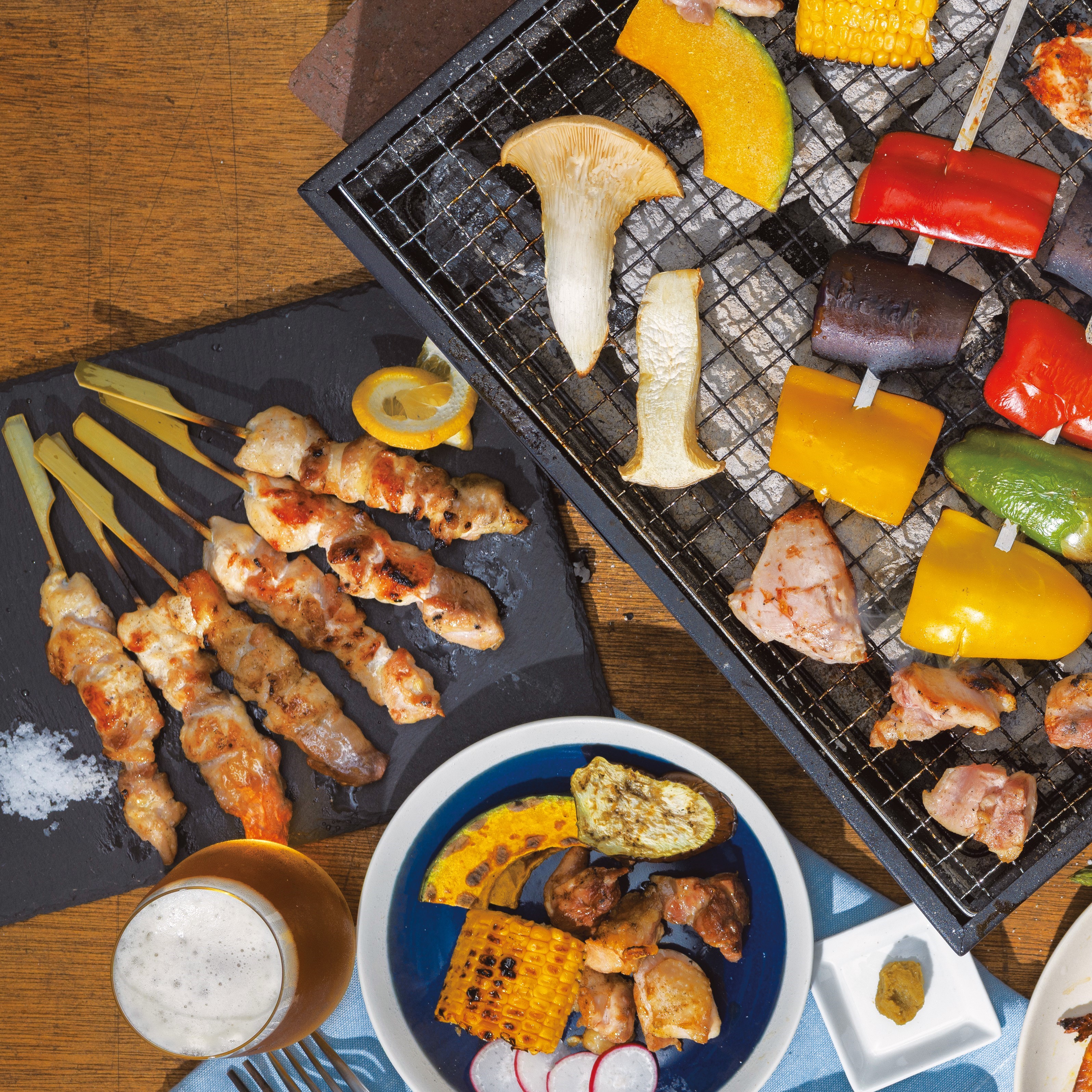 夏ギフト】長州黒かしわ「BBQセット」≪冷凍≫